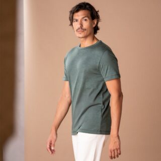 Le t-shirt Propre - Le t-shirt en Laine Mérinos  Vert