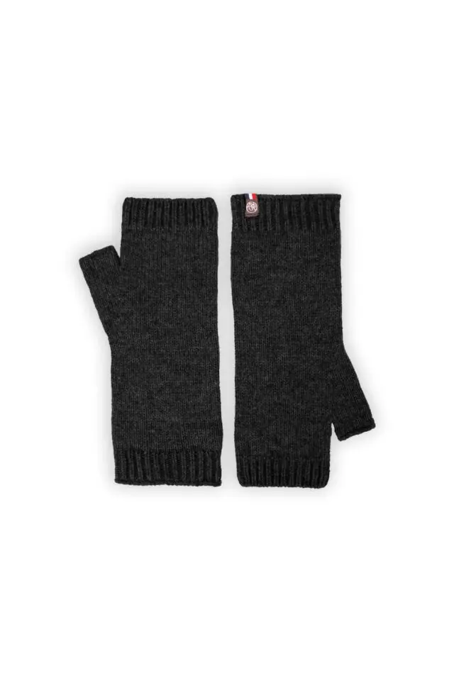 Maison Bonnefoy - Mitaines Jacques Noir Chiné