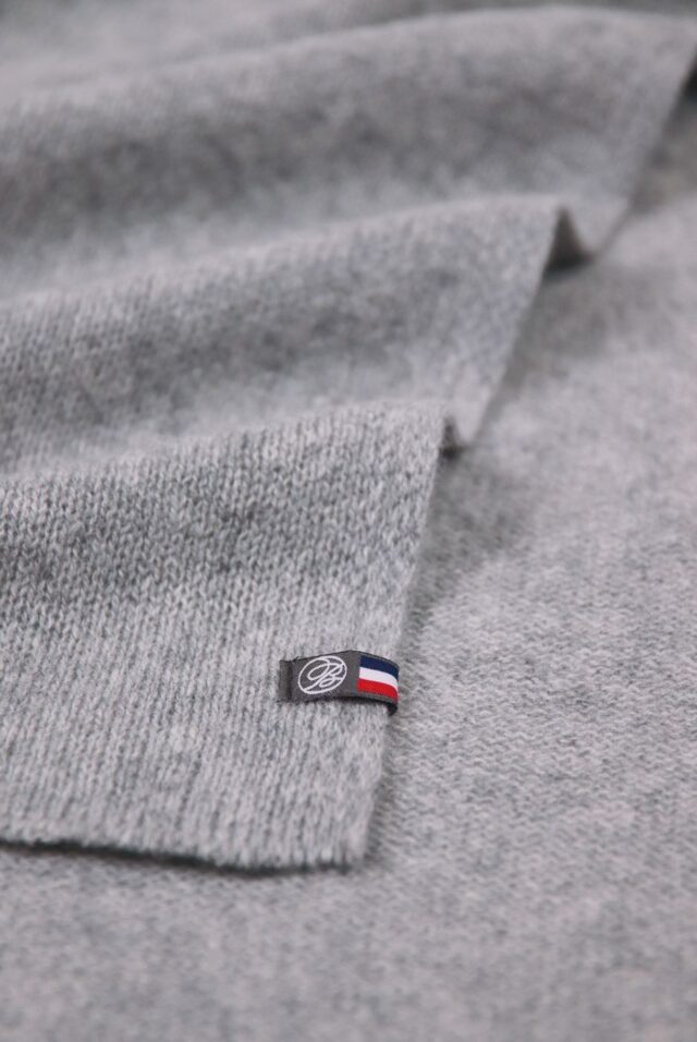 Maison Bonnefoy - Poncho Paule en cachemire Gris