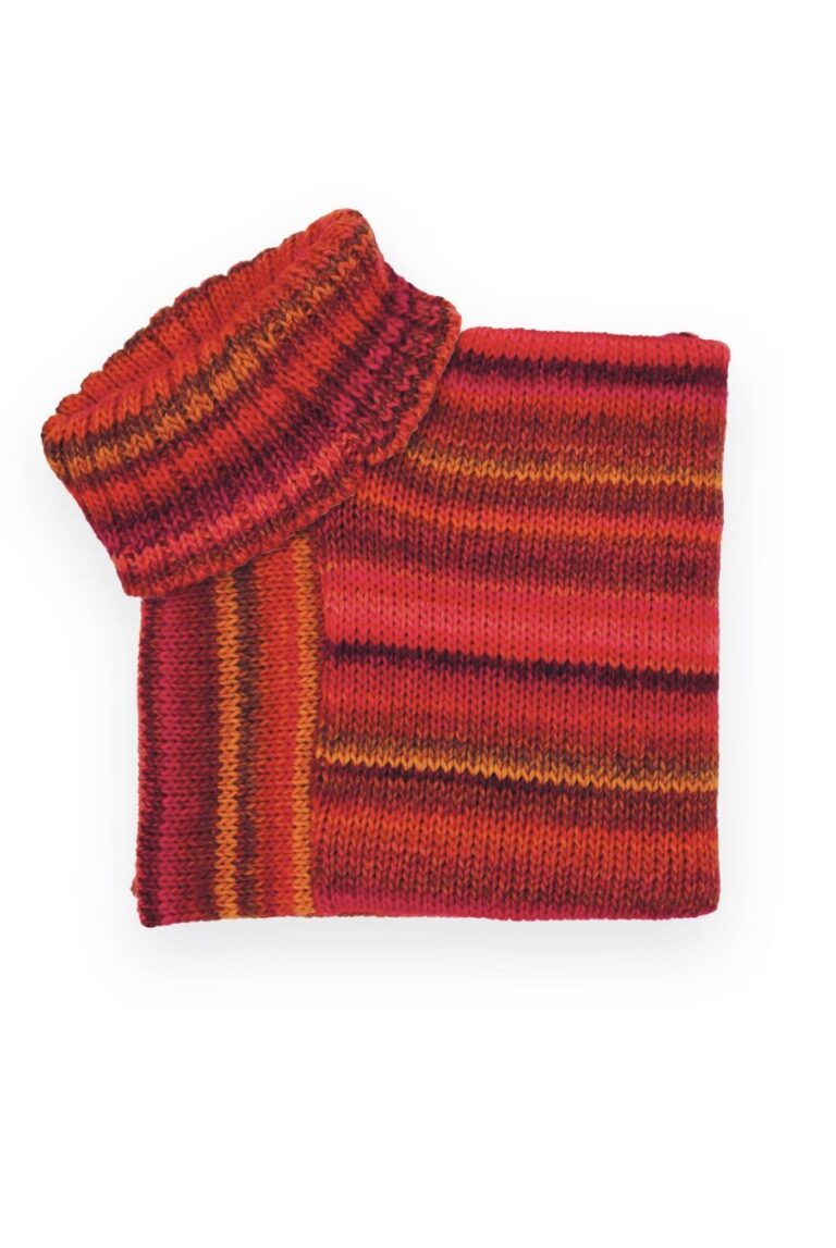 Maison Bonnefoy - Poncho Rafael Rose Orange