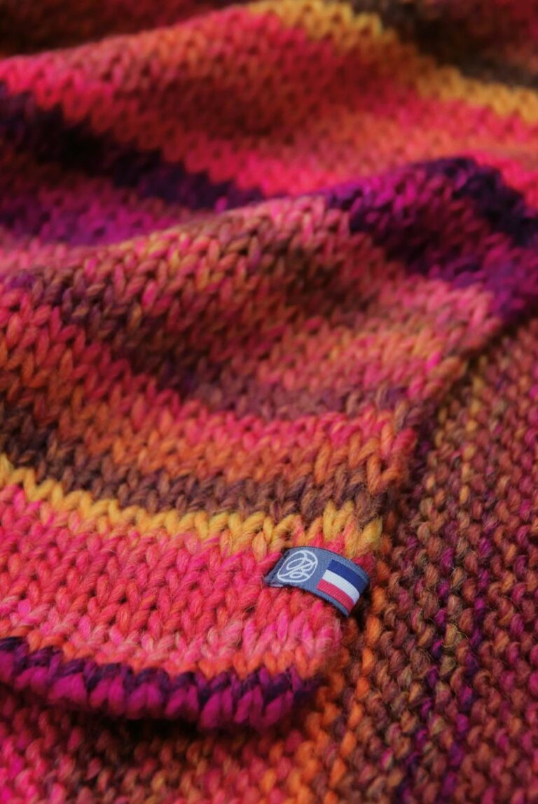 Maison Bonnefoy - Poncho Rafael Rose Orange