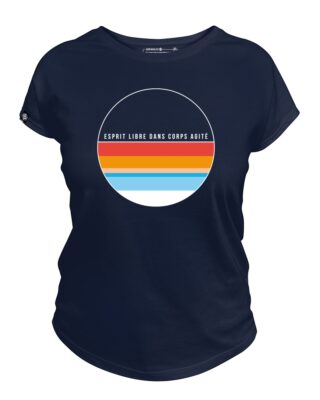 Adrenagliss - REFLET  TEE SHIRT FEMME FABRIQUÉ EN FRANCE EN COTON BIO
