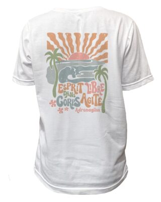 Adrenagliss - RETRO – TEE SHIRT ENFANT FABRIQUÉ EN FRANCE EN COTON BIO