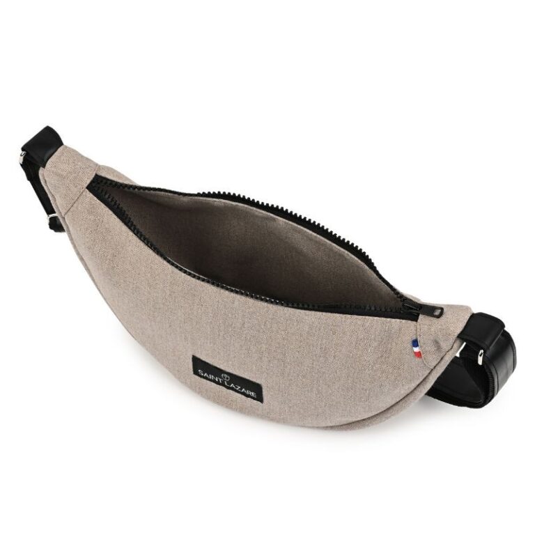 Saint-Lazare - Sac demi lune beige