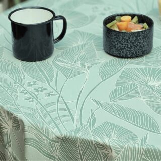 Fleur de Soleil - Set de table Jungle vert