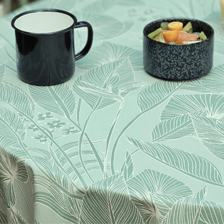 Fleur de Soleil - Set de table Jungle vert