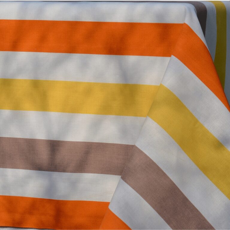 Fleur de Soleil - Set de table Rayure jaune
