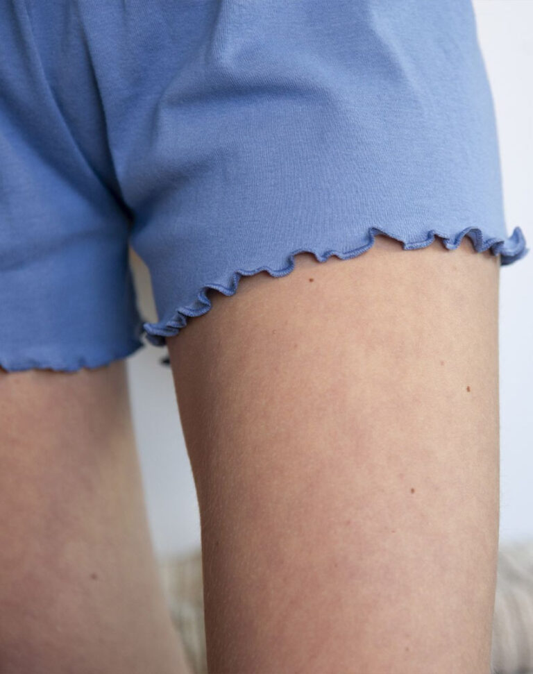 Lemahieu - Short en Coton BIO - Bleu océan - Femme
