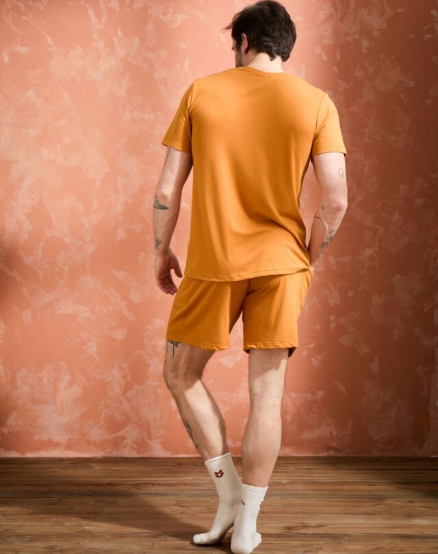 Lemahieu - Short coton modal - Mordore - Homme