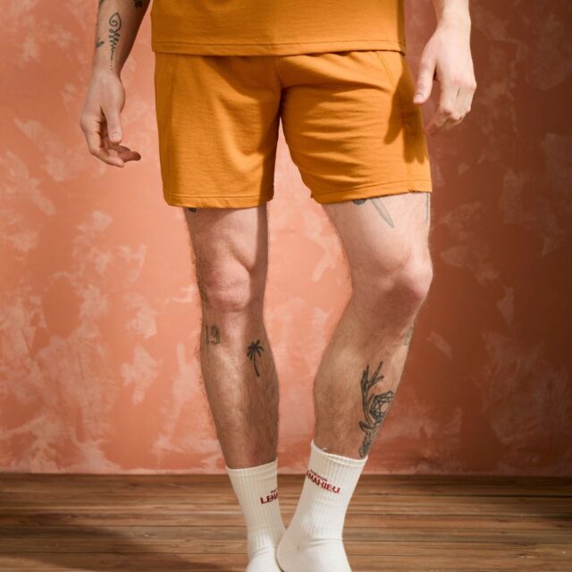 Lemahieu - Short coton modal - Mordore - Homme