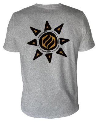 Adrenagliss - SOLEIL  TEE SHIRT MANCHES COURTES HOMME FABRIQUÉ EN FRANCE EN COTON BIO