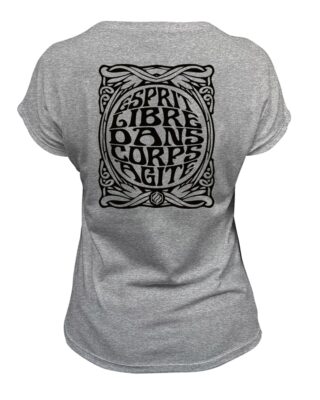 Adrenagliss - TIKI – TEE SHIRT FEMME FABRIQUÉ EN FRANCE EN COTON BIO