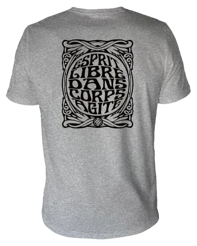 Adrenagliss - TIKI – TEE SHIRT MANCHES COURTES HOMME FABRIQUÉ EN FRANCE EN COTON BIO