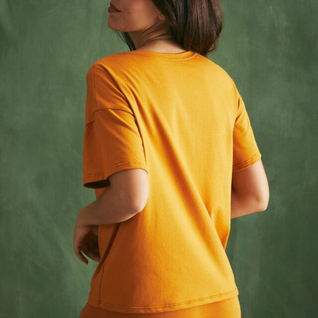 Lemahieu - Top oversize coton modal - Mordore - Femme