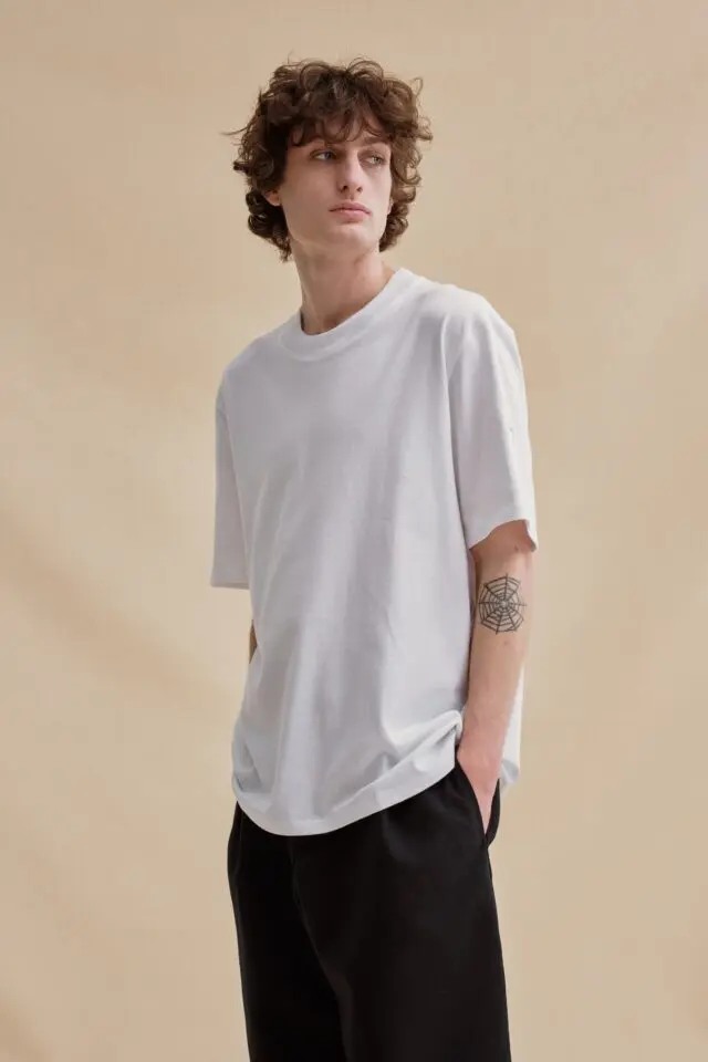 Le Minor - T-shirt Andy blanc