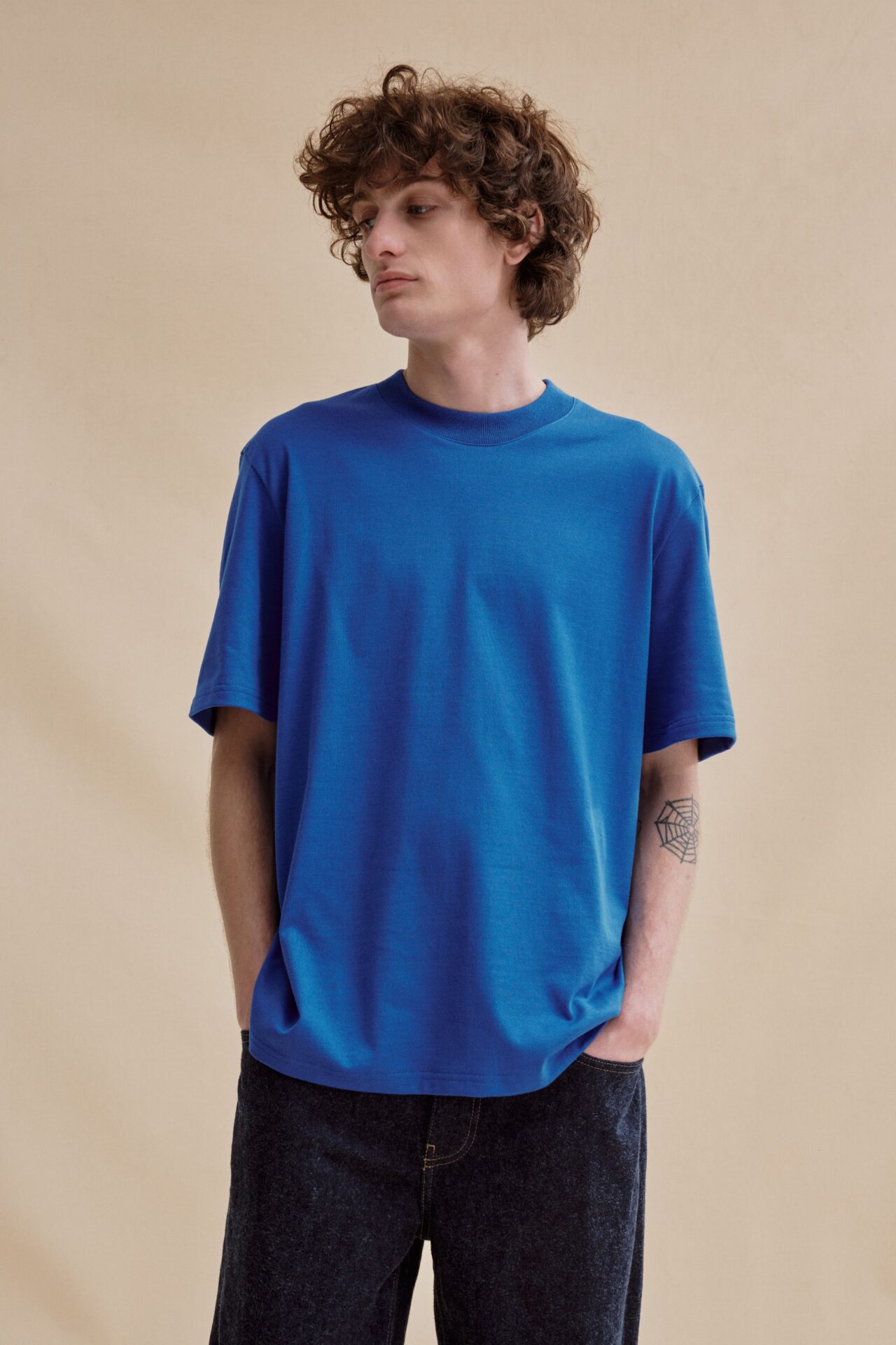 Le Minor - T-shirt Andy bleu roi