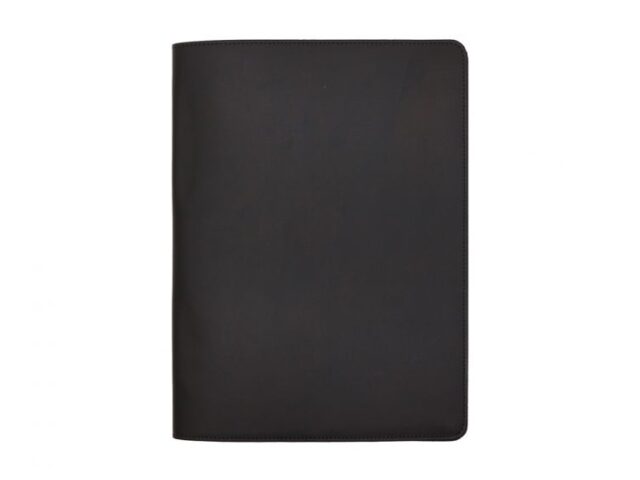 LAVOISIER Maroquinier - Conférencier A4 en cuir noir