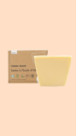 Comme Avant - Savon Solide Bio pour Bébé  Hydratant et Nourrissant  Artisanal et Surgras à lHuile dOlive