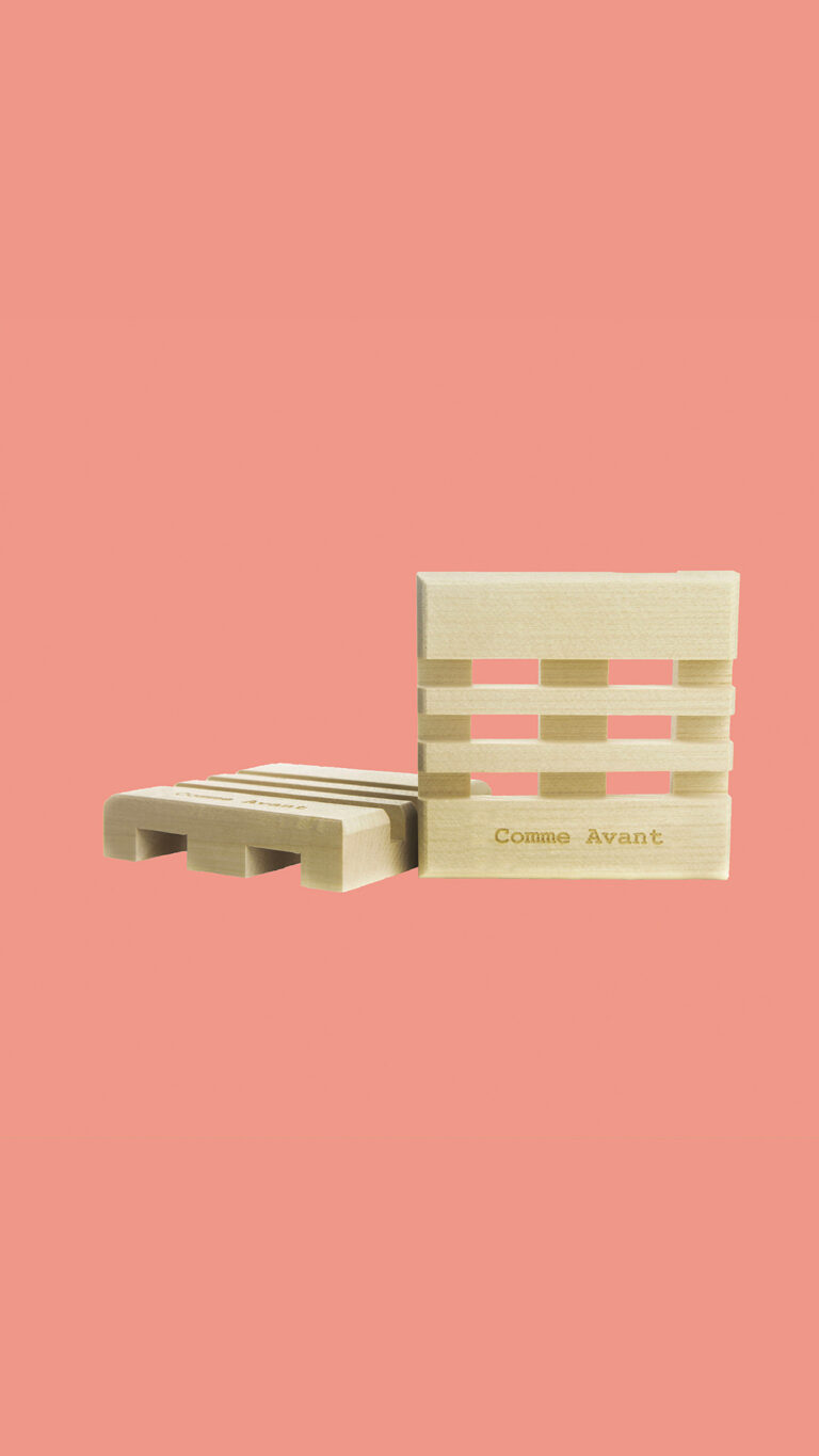Comme Avant - Porte-Savon Bio en Érable Massif - Douche