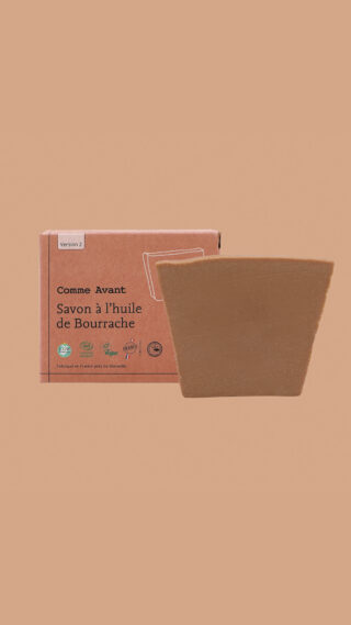 Comme Avant - Savon Solide Bio Peau Sèche et Sensible  Visage & Corps  à lHuile de Bourrache