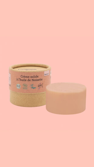 Crème Solide Bio Imperfections 50g – à l’Huile de Noisette par la marque Comme Avant Comme Avant - Crème Solide Bio Imperfections 50g – à l’Huile de Noisette