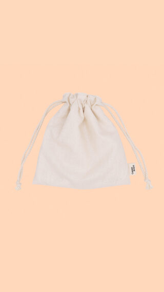 Comme Avant - Pochette à Savon en Coton Bio – Lavable & Imperméable
