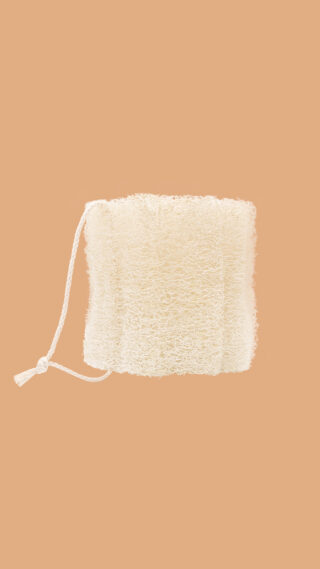 Comme Avant - Fleur de Douche Bio Exfoliant en Loofah – Écologique & Lavable