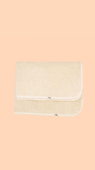 Comme Avant - Serviette de Bain en Coton Bio 450g/m²  Plage & Toilette Écru