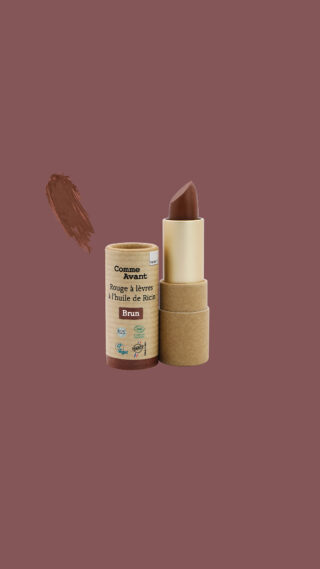 Rouge à Lèvres Brun Bio – Vegan & Longue Tenue – Sans Dioxyde de Titane par la marque Comme Avant Comme Avant - Rouge à Lèvres Brun Bio – Vegan & Longue Tenue – Sans Dioxyde de Titane