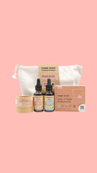 Comme Avant - Coffret Routine Soin Peaux Matures & Anti-âge Visage  Bio et Naturel  Fabrication Française