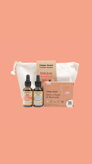 Comme Avant - Coffret Routine Soin Bonne Mine – Bio & Naturel – Fabrication Française