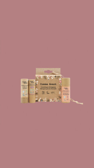 Coffret Cadeau Boule de Noel Cosmétique Bio et Naturel – Fabrication Française par la marque Comme Avant Comme Avant - Coffret Cadeau Boule de Noel Cosmétique Bio et Naturel – Fabrication Française