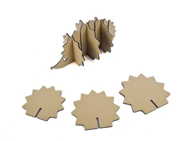 décoration transformable en set de 6 sous-verres