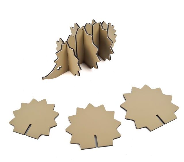 décoration transformable en set de 6 sous-verres