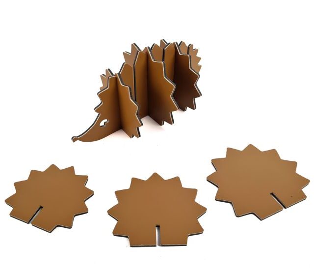 décoration transformable en set de 6 sous-verres