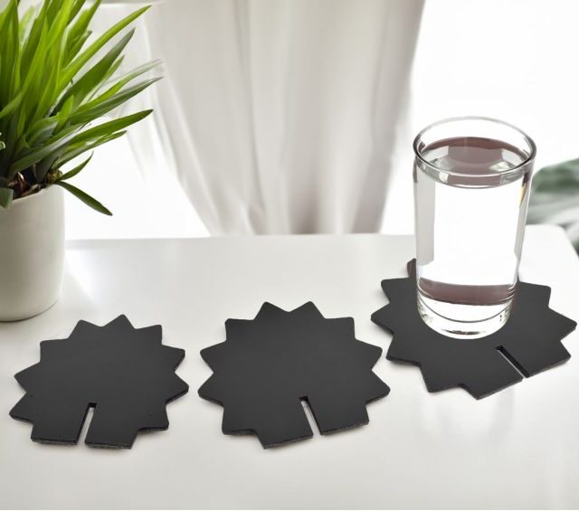 décoration transformable en set de 6 sous-verres