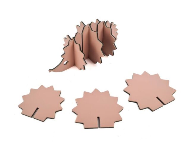 décoration transformable en set de 6 sous-verres