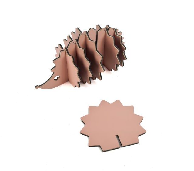 décoration transformable en set de 6 sous-verres