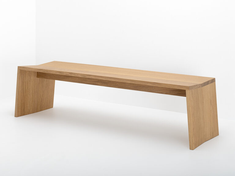 Delavelle - Banc en chêne massif made in France - PAP