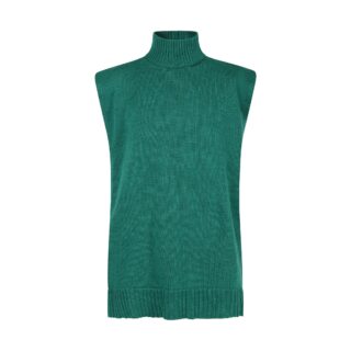 Divine Harmonie - Pull Chasuble Sans Manches Unisex Chakra du Coeur en Laine Mérinos