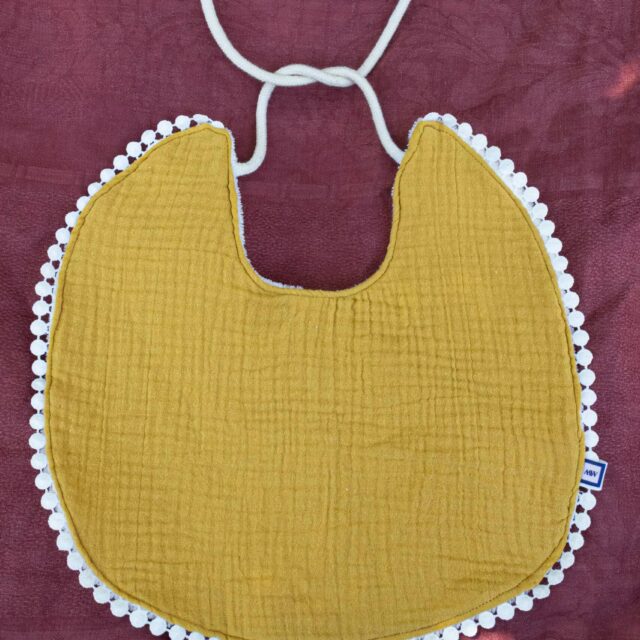 Maison Mallow - Bavoirs unis Maison Mallow