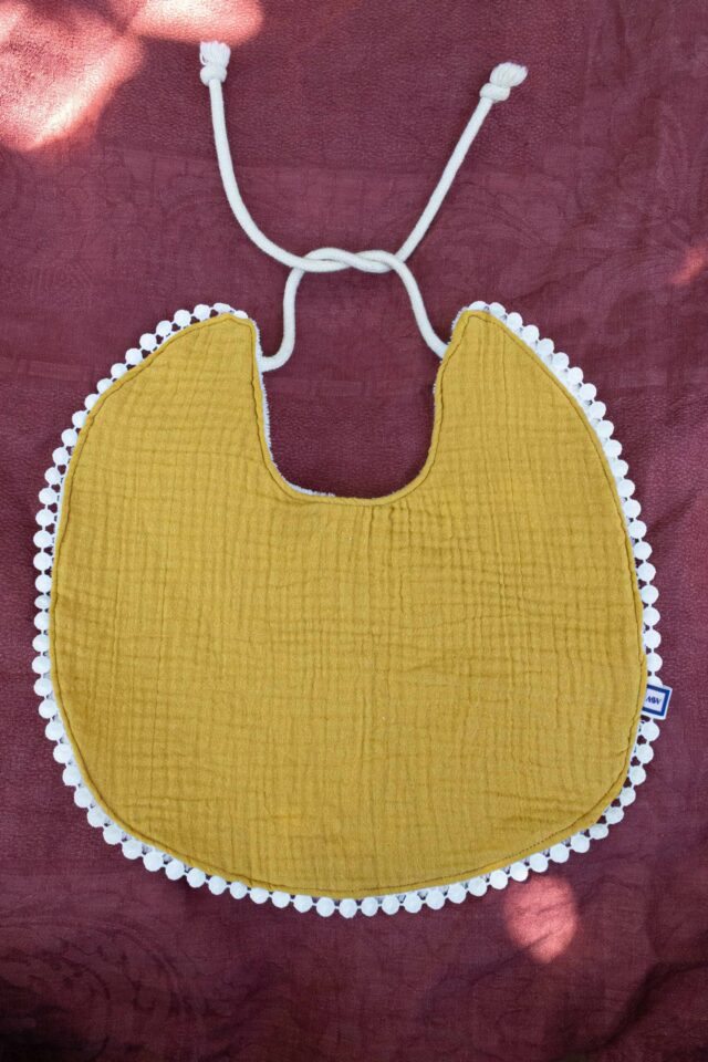 Maison Mallow - Bavoirs unis Maison Mallow