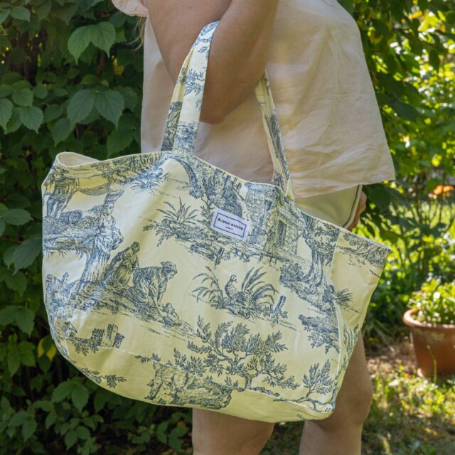 Maison Mallow - Cabas en Toile de Jouy