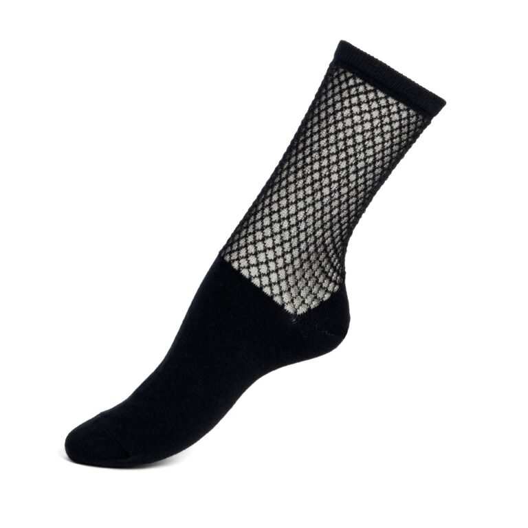 Maison Broussaud - Les Mailles Résilles - coton noir