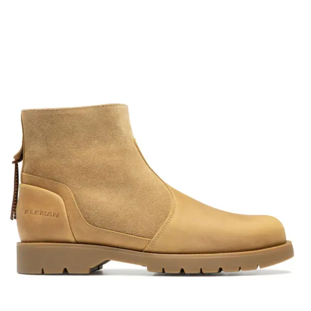 BOOTS-BOTTINE RADAR N JAUNE par la marque KLEMAN KLEMAN - BOOTS-BOTTINE RADAR N JAUNE