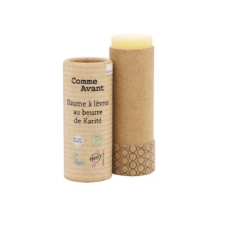 Baume à lèvres au beurre de karité – Version 2 par la marque Comme Avant Comme Avant - Baume à lèvres au beurre de karité – Version 2
