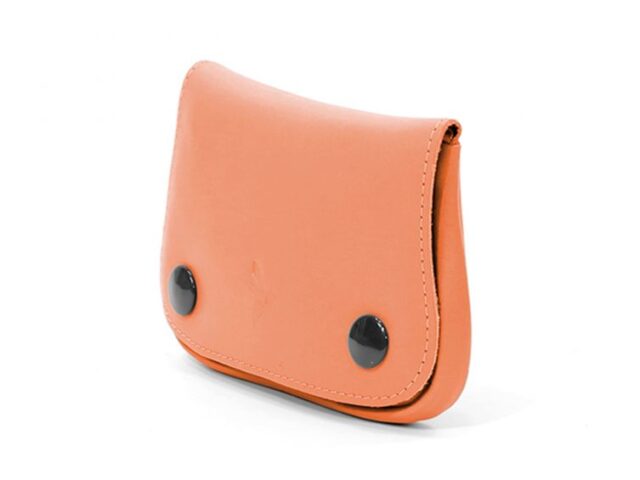 La Guêpe - Petite Maroquinerie - Blague à  tabac en cuir - orange - 108