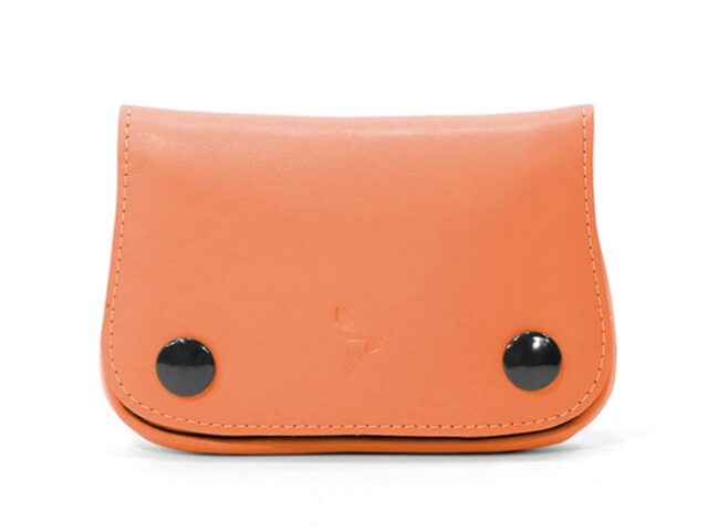 La Guêpe - Blague à  tabac en cuir – orange – 108