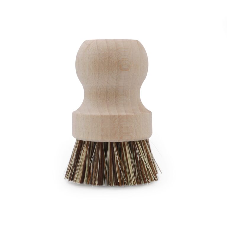 Comme Avant - Brosse à Casserole Bio en Bois de Hêtre - Fibres Végétales
