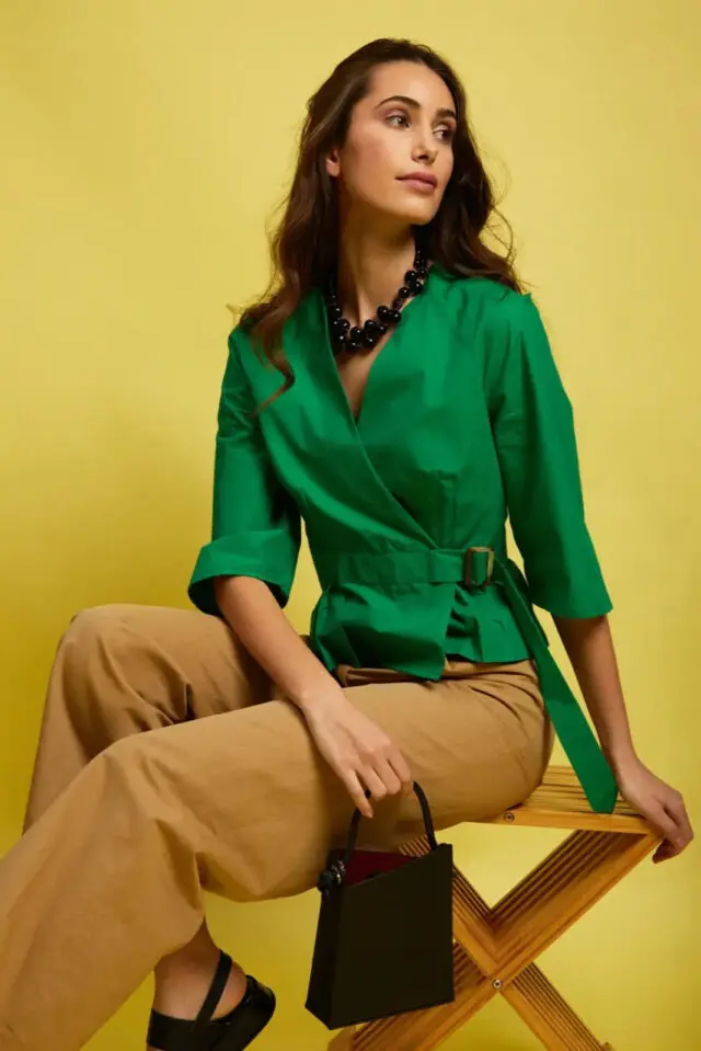 My tailor is Joh - Cache-Cœur en Coton – Vert